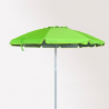 Roma 220cm stor strand parasol af aluminium med UPF 158+ UV-beskyttelse Pris