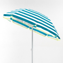 Taormina 200 cm strand og terrasse parasol i bomuld med tilt funktion Pris