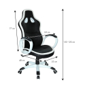 Super Sport racerstil kontorstol gamer stol ergonomisk lavet i Eco Læder Udsalg