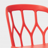 Flow AHD let design spisebords stol lavet af polypropylen i flere farver Model