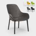 Majestic AHD design lænestol i flere farver plast til lounges have bar Udsalg