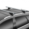 Menabo Tiger Silver XL 132cm universal tagbøjler til flush tagræling biltag Valgfri