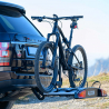 Menabo Alcor 3 cykelholder bil til anhængertræk til 3 cykler med lys Mål
