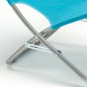 Rodeo Lux strandstol campingstol foldestol sammenklappelig nakkestøtte Rabatter