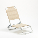 Tropical sammenfoldelig aluminiums textile strandstol havestol 