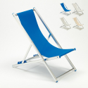 Riccione sammenfoldelig aluminiums textile strandstol havestol Tilbud