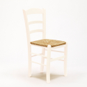 Sæt med 20 Paesana AHD spisebords stol vintage af bøgetræ flettet sæde 