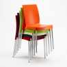 Sæt med 20 Boulevard Grand Soleil stabelbar spisebord stol i mange farver 