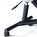 Balancesteel ergonomisk knæstol kontorstol højdejuster stål eco læder Mængderabat