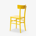 Milano AHD spisebords træ stol klassisk design lavet af massivt bøgetræ 