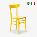 Milano AHD spisebords træ stol klassisk design lavet af massivt bøgetræ 