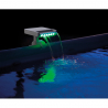 Intex 28090 Pool vandfald sprinkler multifarvet LED lys til ramme pool Mængderabat