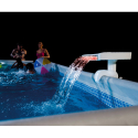 Intex 28090 Pool vandfald sprinkler multifarvet LED lys til ramme pool Mål