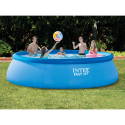 Intex 26166 ex 28166 Easy Set 457x107cm rund fritstående oppustelig pool bassin På Tilbud