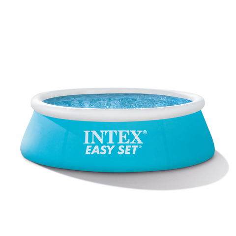 Intex 28101 Easy Set 183x51cm rund fritstående oppustelig pool badebassin
