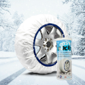 Easysock godkendte universal snesokker til bil dæk i tekstil På Tilbud