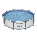 Bestway 56408 Steel Pro Max 305x76cm rund fritstående pool badebassin Egenskaber