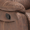 Panama Relax design lænestol eco læder indbygget fodskammel vippefunktion Model