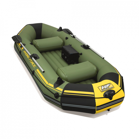 Bestway 65096 HF Marine Pro oppustelig gummibåd til 3 personer med pumpe