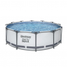Bestway 56418 Steel Pro Max 366x100cm rund fritstående pool badebassin Tilbud