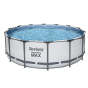 Bestway 5612X Steel Pro Max 427x122cm rund fritstående pool badebassin Model