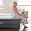 Intex 64906 PremAire Inflatable Elevated Double Bed with Built-In Pump Mængderabat