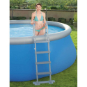 Bestway 58331 Sikkerhed pool stige op til 122cm fritstående pool badebassin Tilbud