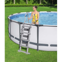 Bestway 58331 Sikkerhed pool stige op til 122cm fritstående pool badebassin Rabatter