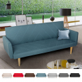 Perla 3 personers sofa futon sovesofa nordisk design stof flere farver Kampagne