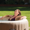 Intex 28408 PureSpa bubble massage sæt oppustelig spa udendørs 216x71cm Rabatter