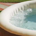 Intex 28428 Pure Spa oppustelig spa boblebad udendørs til 6 personer Valgfri