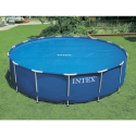Intex 29023 Solar betræk 457cm til runde fritstående udendørs pool På Tilbud