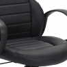 GP Sky blå design ergonomisk gamer kontorstol i eco læder til gaming Udsalg