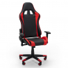 Fire rød racer design ergonomisk gamer kontorstol i eco læder til gaming Tilbud