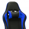 Sky blå racer design ergonomisk gamer kontorstol i eco læder til gaming Udsalg