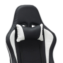 Silverstone racer design ergonomisk gamer kontorstol eco læder til gaming Udsalg