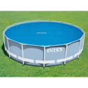 Intex 29024 Solar betræk 488cm til runde fritstående udendørs pool På Tilbud