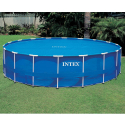 Intex 29025 Solar betræk 549cm til runde fritstående udendørs pool På Tilbud