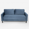 Portland 3 personers sofa moderne design stofbetræk i udvalgte farver Tilbud