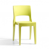 Isy Scab moderne stabelbare design spisebords stol i blank technopolymer Kampagne