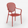 Clara AHD stabelbare flet design spisebords stol plast i mange farver 