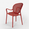 Clara AHD stabelbare flet design spisebords stol plast i mange farver 