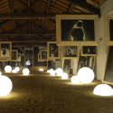 1/2 Globo Slide led lampe lys gulvlampe halvkugle indendørs udendørs På Tilbud