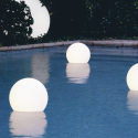 Acquaglobo Slide led lampe lys kugleformet flydende til pool udendørs Tilbud
