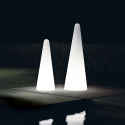 Cono Slide led lampe lys kegleformet gulvlampe lavet af polyethylen Udsalg