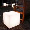 Cubo Slide kubeformet gulvlampe plast bordlampe lampe led lys Mængderabat