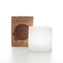Cubo Slide kubeformet gulvlampe plast bordlampe lampe led lys Egenskaber