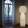 Cucun Slide gulvlampe 190 cm høj blomsterformet plast lampe led lys På Tilbud