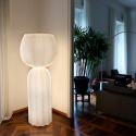 Cucun Slide gulvlampe 190 cm høj blomsterformet plast lampe led lys Udsalg