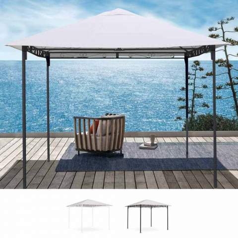 Style havepavillon 3x3 meter til have terrasse bar hotel restaurant Kampagne